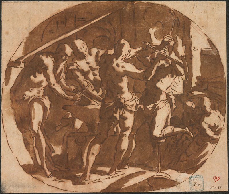 Forge of Vulcan, Attributed to Palma il Giovane, 16th-17th century