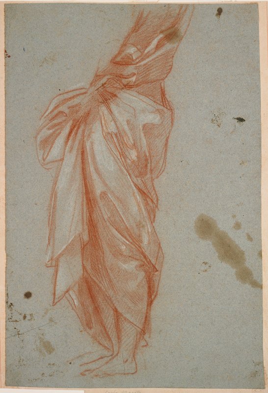 Drapery Study, Carlo Maratti, 17th-18th century