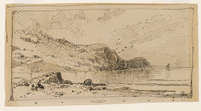 Coastal Scene, Alfred Thompson Bricher, c. 1875