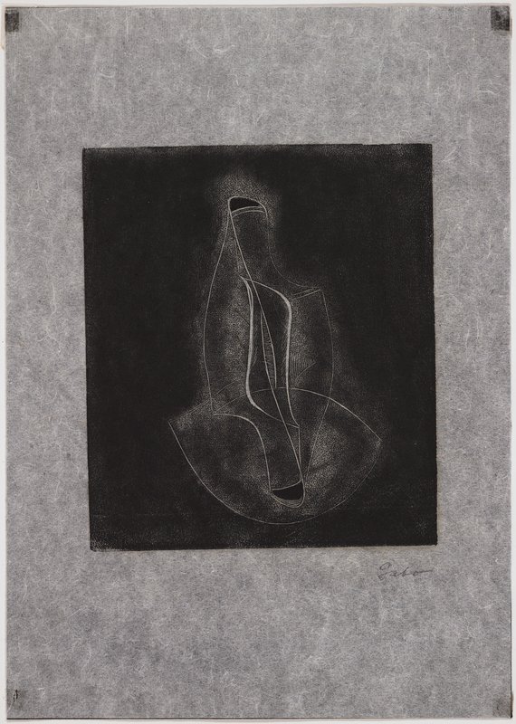 Untitled (Opus Four: The Lyrebird), Naum Gabo, 1950