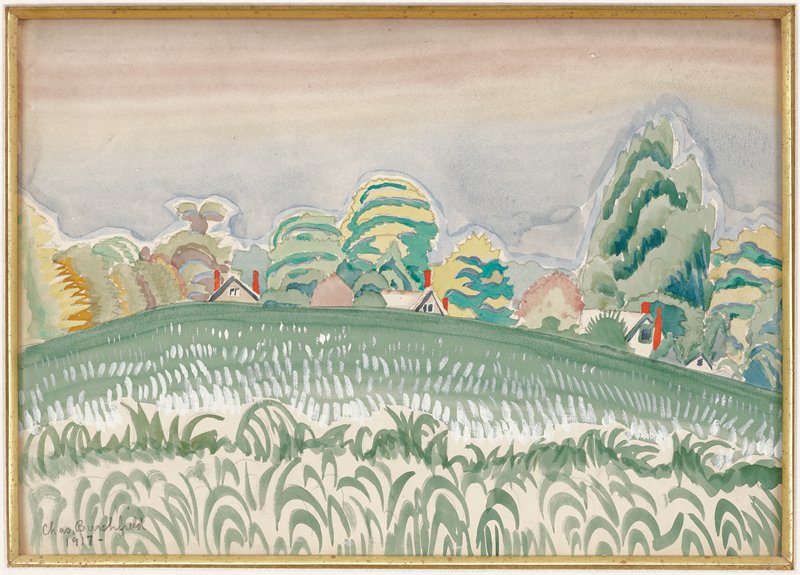 Morning in Late May, Charles E. Burchfield, 1917