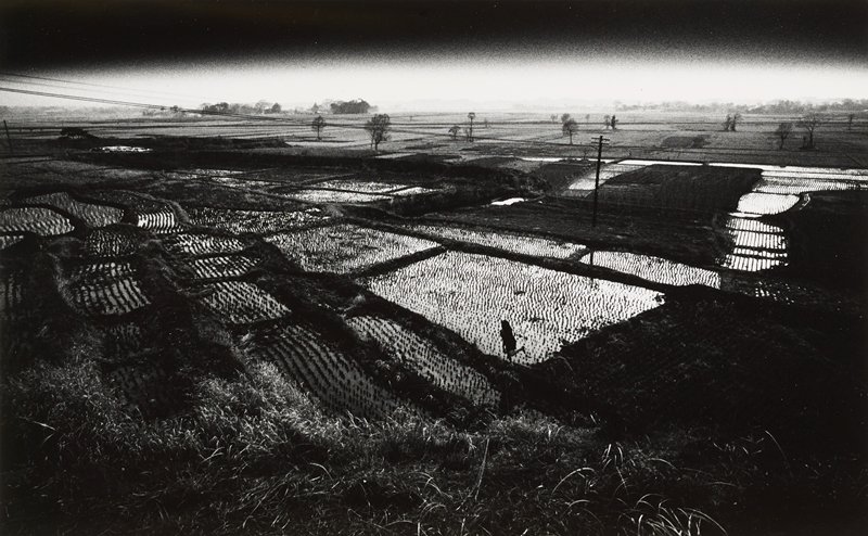 Landscape with a Person Leaping, Hosoe Eikoh