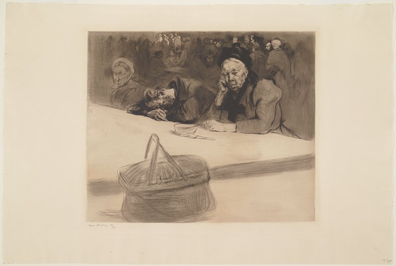 At the Château Rouge, Edgar Chahine, 1899