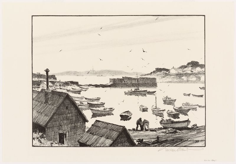 Pigeon Cove, Gordon Grant, c. 1947