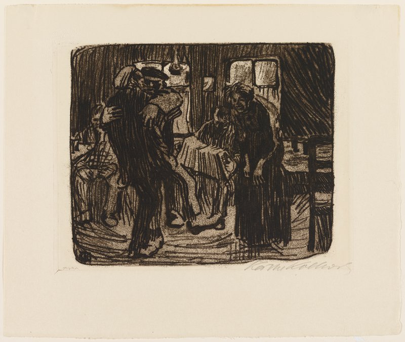 Hamburg Tavern, Käthe Kollwitz, 1901