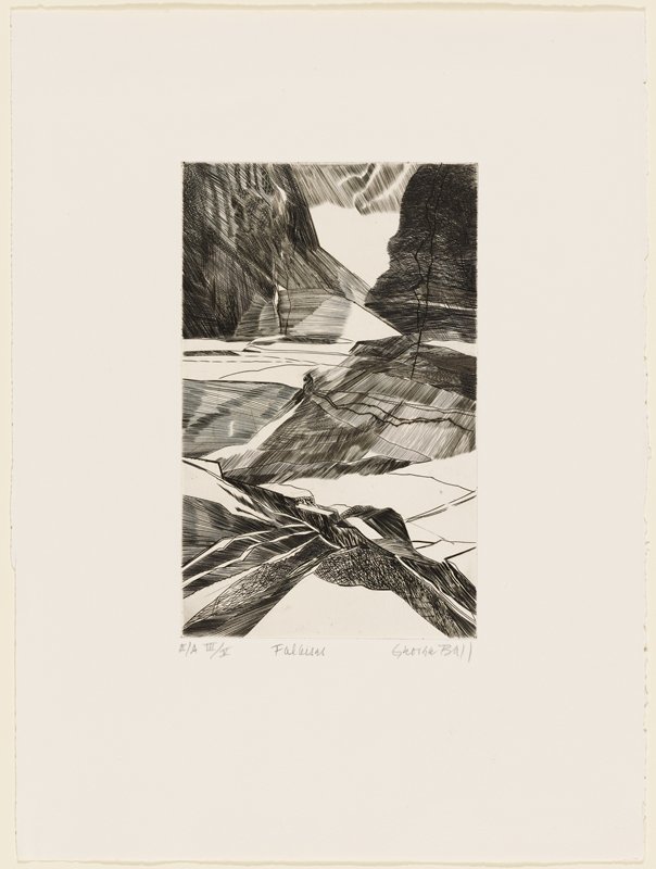 Falaises (Cliffs), George Ball, 20th century