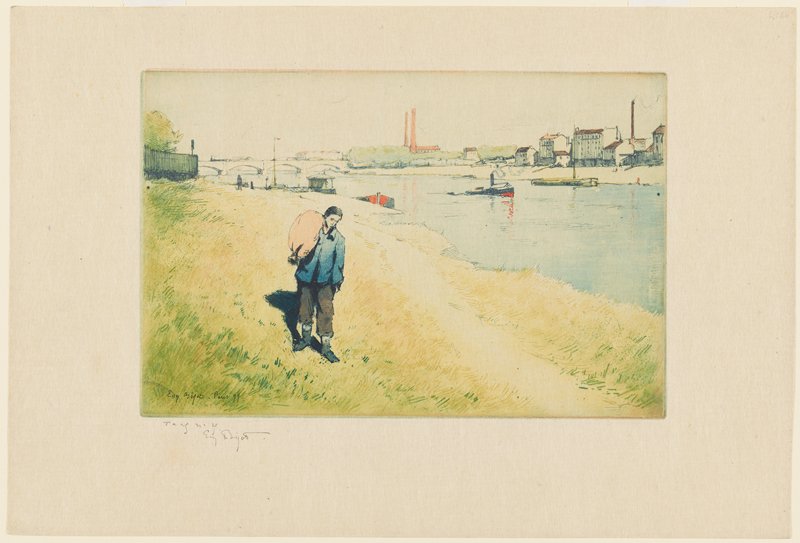 Between Paris and Charenton, Eugène Béjot, 1899