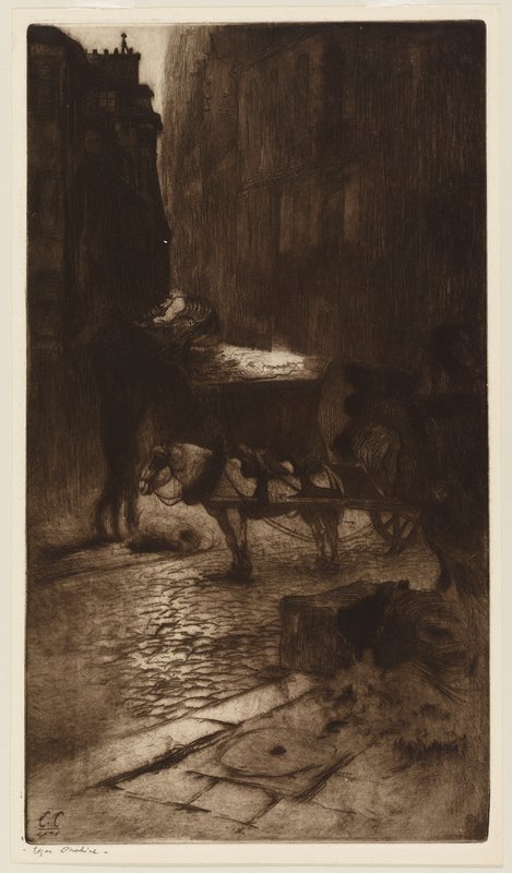 Trash Collectors, Edgar Chahine, 1900