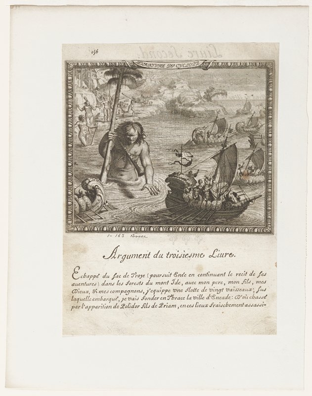 Avanture du Cyclope, Abraham Bosse, 17th century