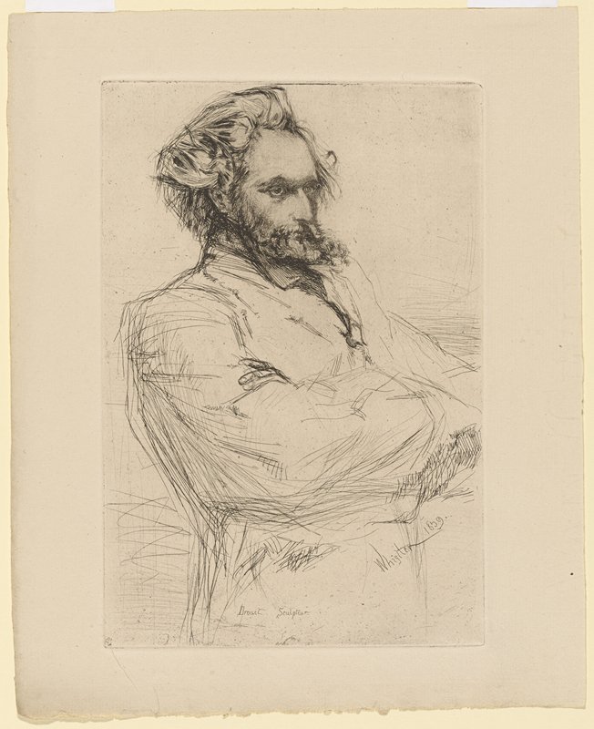 Drouet, James Abbott McNeill Whistler, 1859
