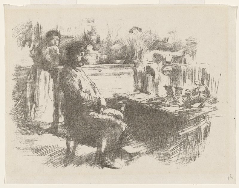 The Shoemaker, James Abbott McNeill Whistler, 1896