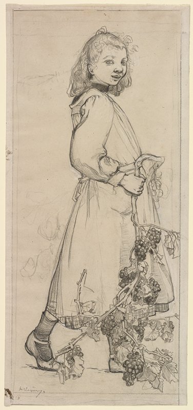 Study for Grape Harvester, Auguste Louis Lepère, 1893