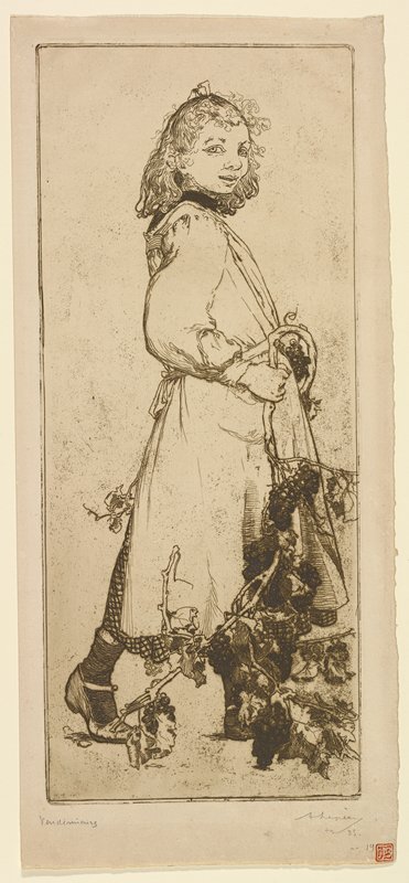 Grape Harvester, Auguste Louis Lepère, 1893