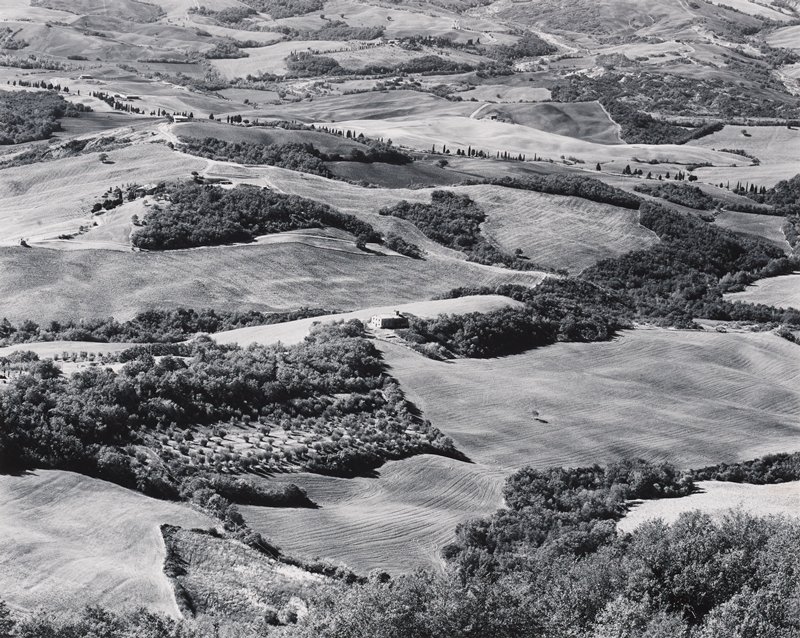 Val d'Orcia from Castiglioncello del Trinoro, Tuscany, Paula Chamlee, 2001