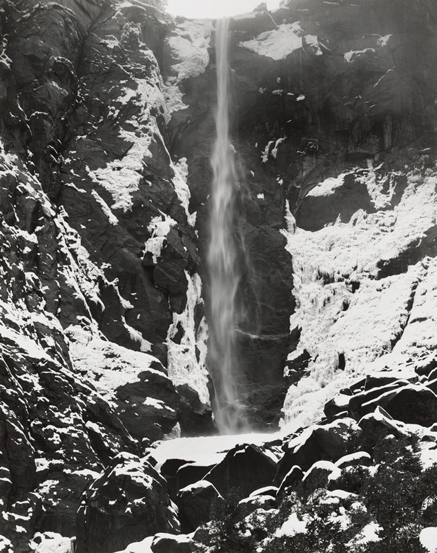 Bridal Veil Falls, Yosemite, Paul Caponigro, 1974