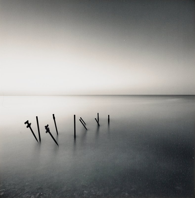 Support de Jettee, Ruhl Plage, Nice, France, Michael Kenna, 1997