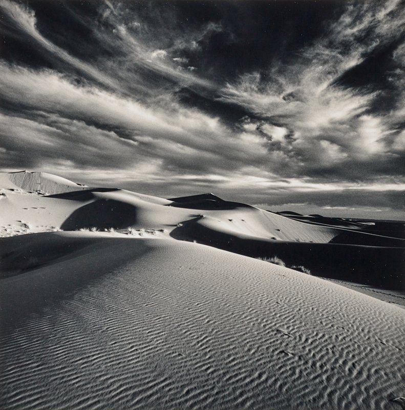Desert Clouds, Merzouga, Sahara, Morocco, Michael Kenna, 1996 (printed 1999)