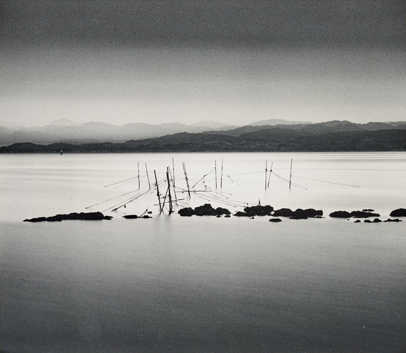 Night Fishing Nets, Yatsuka, Honshu, Japan, Michael Kenna, 2001 (printed 2002)