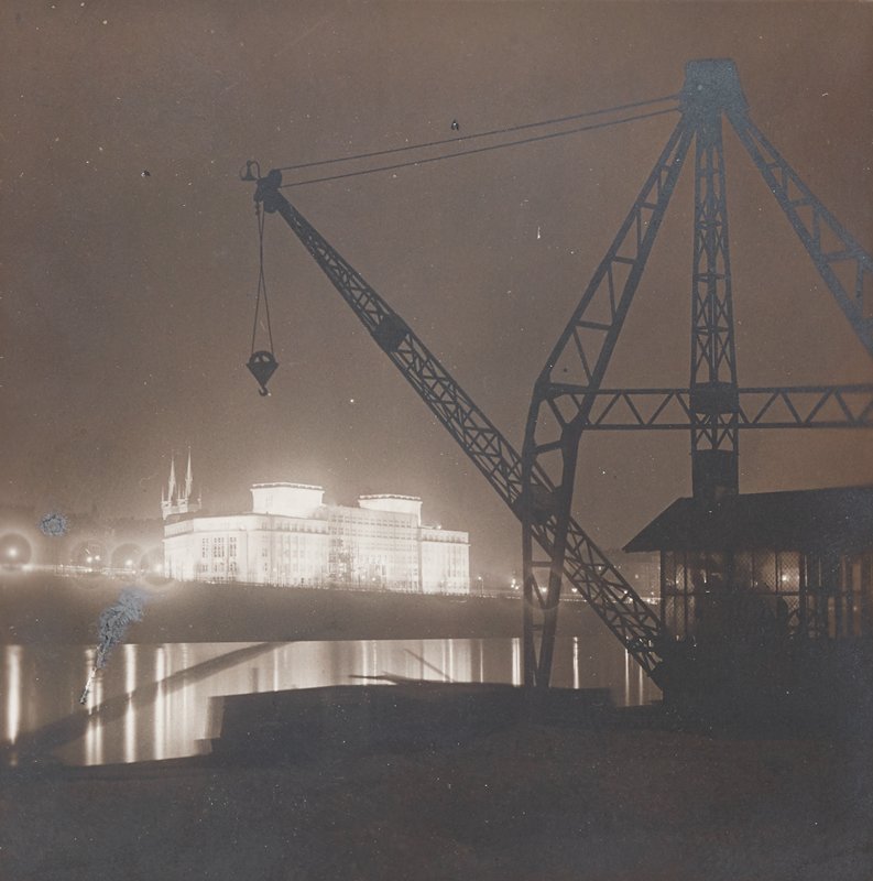 Industrial Scene, Prague, Josef Sudek, c. 1930