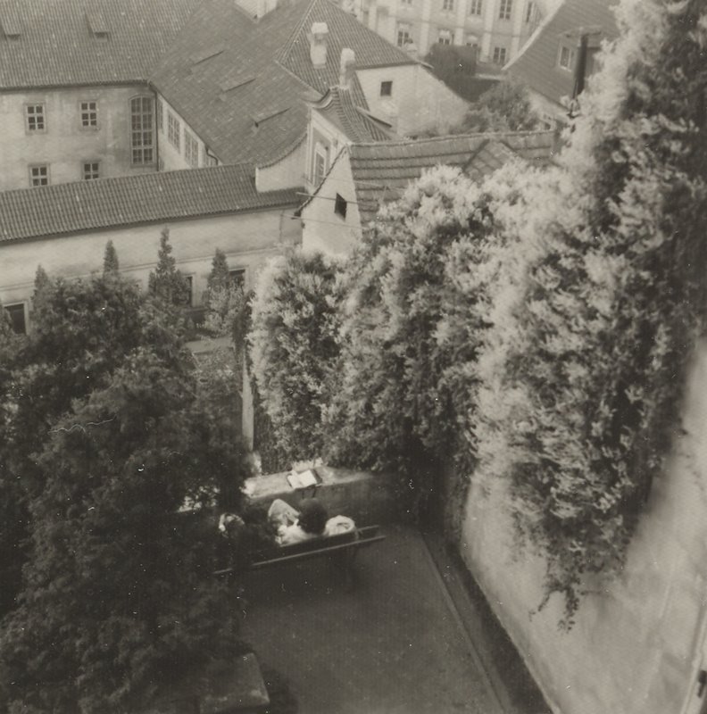 Untitled [courtyard], Josef Sudek, 20th century