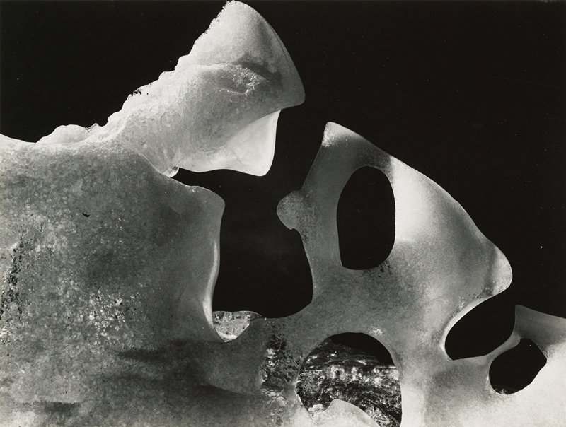 Ice Form, High Sierra, Brett Weston, 1960