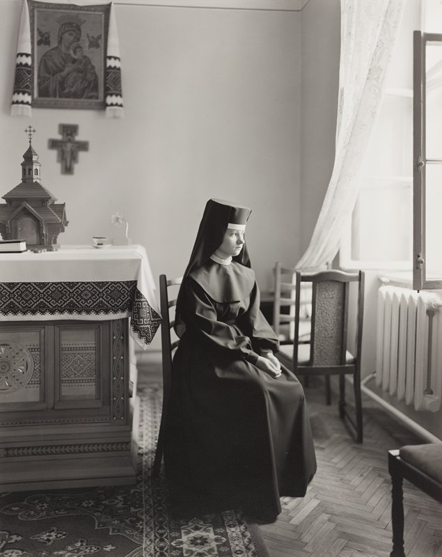 Sister Solomia, Sisters Studydke, Lviv, Ukraine, Katherine Turczan, 1995