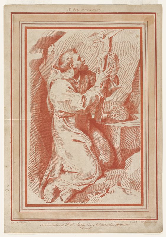 S. Franciscus, After Carlo Maratti, c. 1764