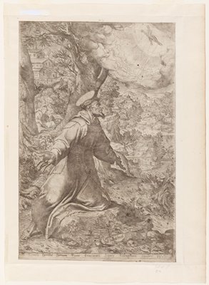 Dokumentasi “Saint Francis of Assisi Receiving the Stigmata”; Etching. Minneapolis Institute of Art.