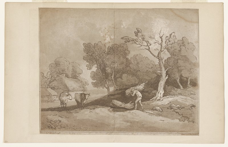 Print, Thomas Rowlandson, 18th century