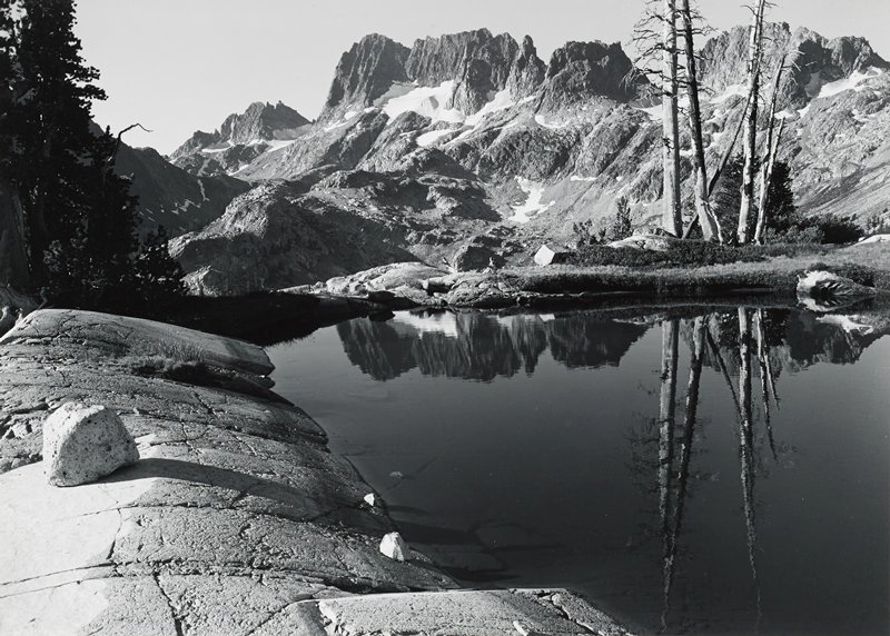 The Minarets, Sierra Nevada, California, Philip Hyde, 1950 (printed 1984)