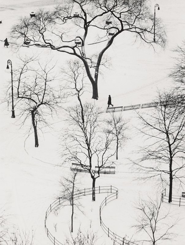 Washington Square, André Kertész, 1954