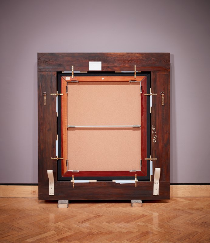 Verso (Rembrandt, Lucretia), Vik Muniz, 2012