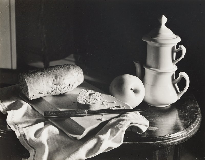 Still Life with Bread, Nata Piaskowski, 1949