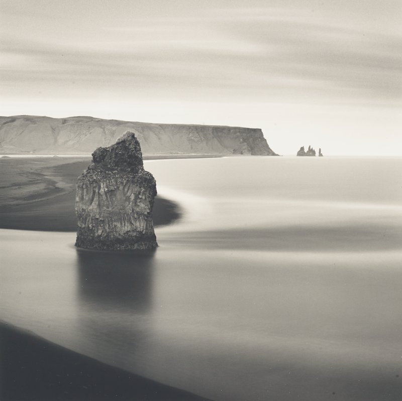 Reynis Beach from Dyrholaey, Iceland, Bill Schwab, 2002