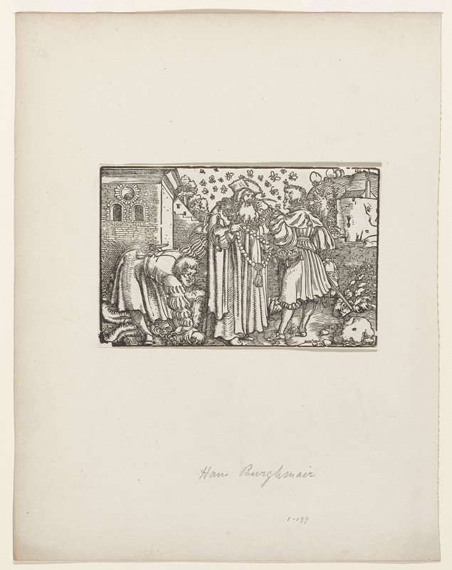 Print, Hans Burgkmair, 16th century