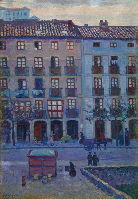Azul, San Sebastian, Dario de Regoyos, c. 1900