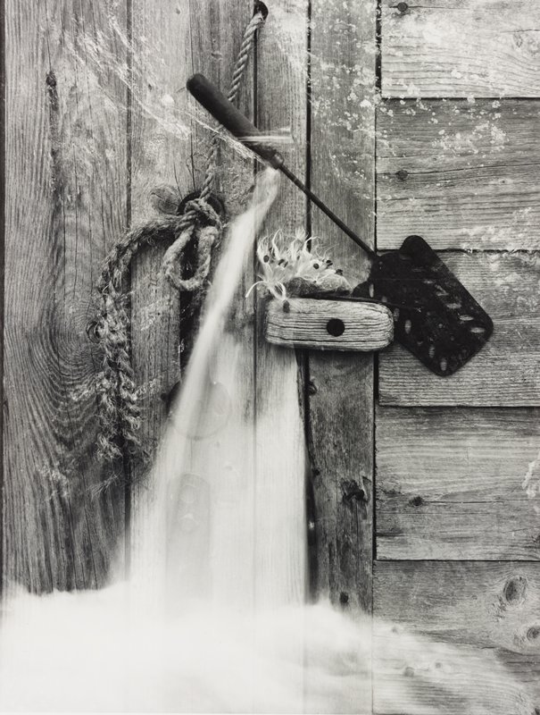 Barn Door with Smoke, Minor White, c. 1970
