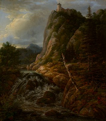 Dokumentasi “Nordic Landscape with a Castle”; Oil on canvas. Minneapolis Institute of Art.