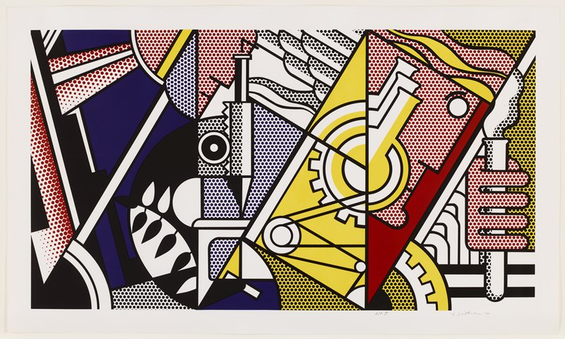 Peace through Chemistry II by Roy Lichtenstein