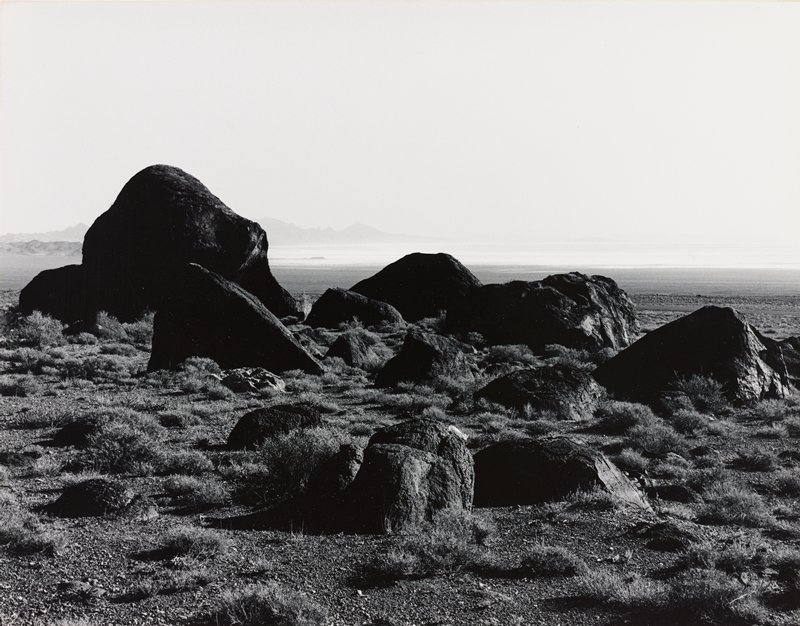 Untitled [dark rock formations], Minor White, 1959