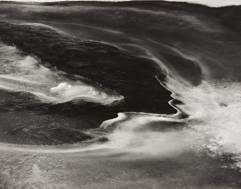 Ice and Stream, Minor White, 20th century