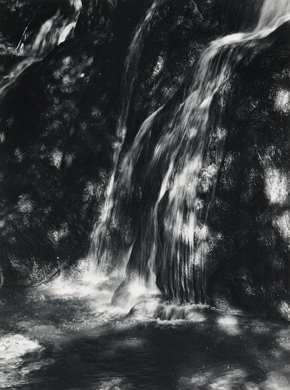 Waterfall, Highway 100, Utah, Minor White, 1968