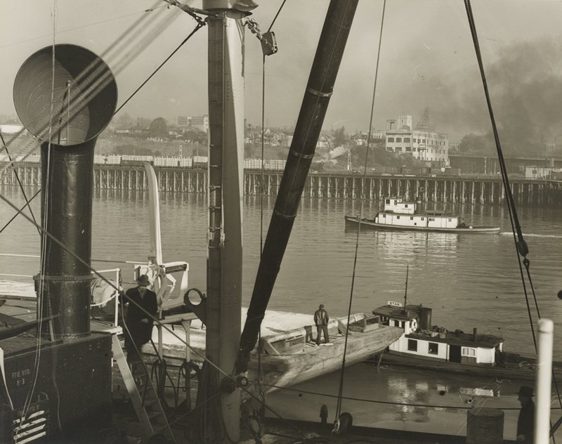 Harbor White, Minor White, 1939