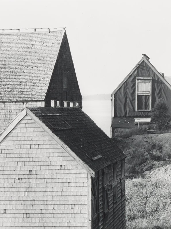 Roofs, Minor White, c. 1970
