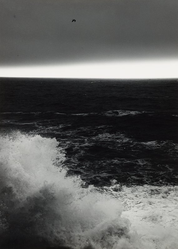 Pacific Ocean, Oregon, Minor White, 1962