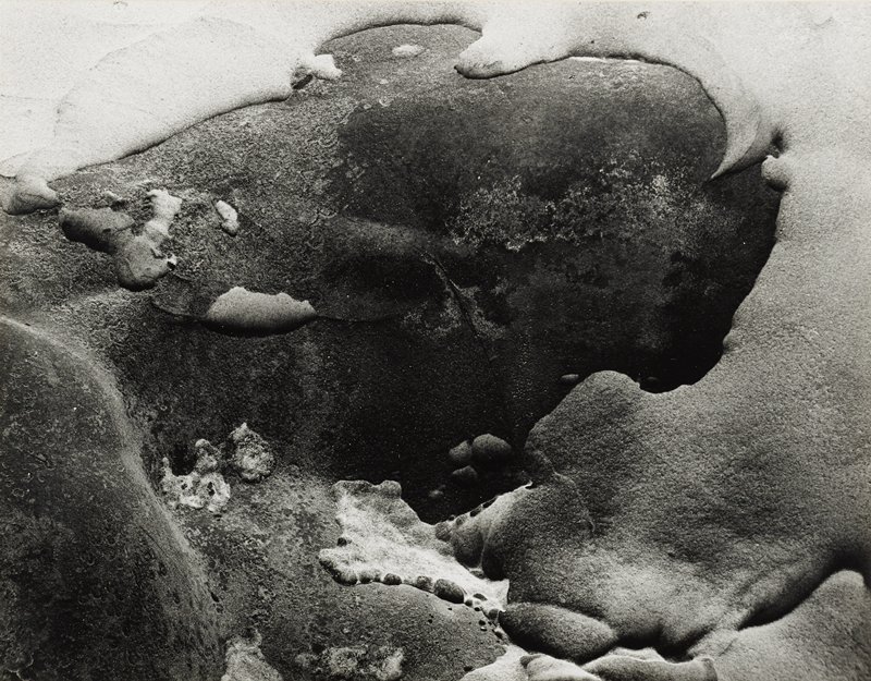 Untitled [rock erosion], Minor White, c. 1952