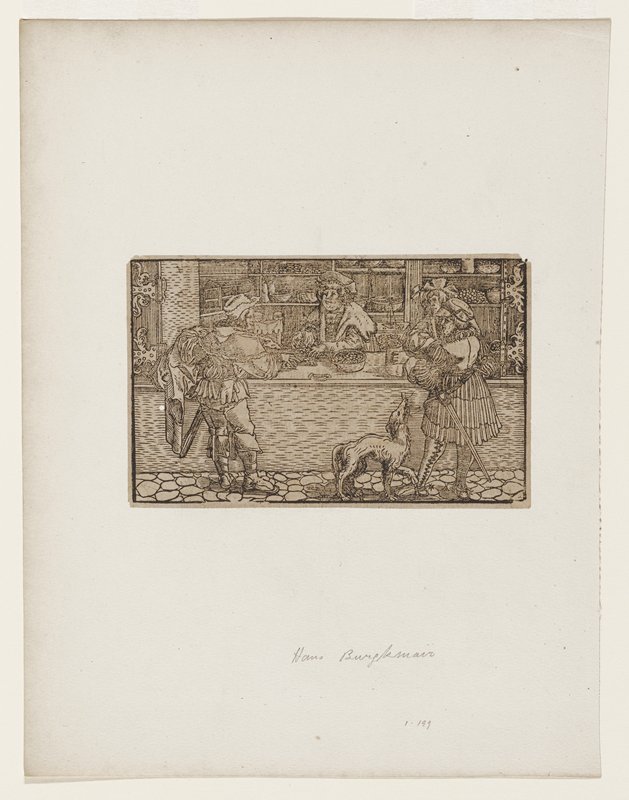 Print, Hans Burgkmair, 16th century