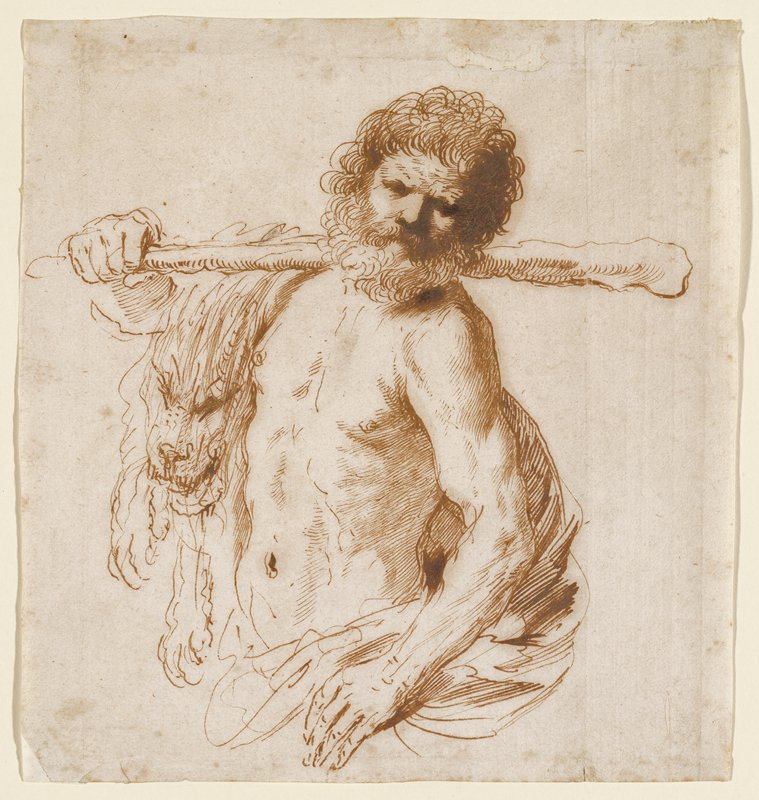 Hercules, Guercino, 1641–42