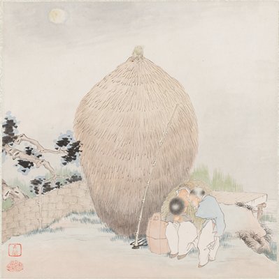Album leaf, Qian Hui'an, c. 1875