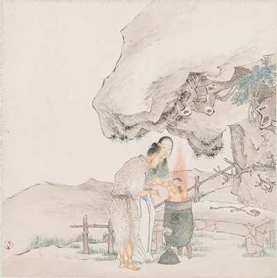 Album leaf, Qian Hui'an, c. 1875